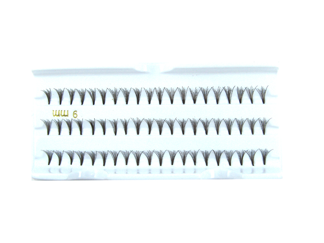 Knot free flare eyelash