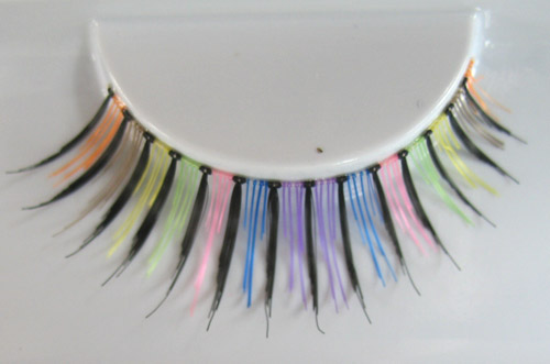 Color pair of eyelash
